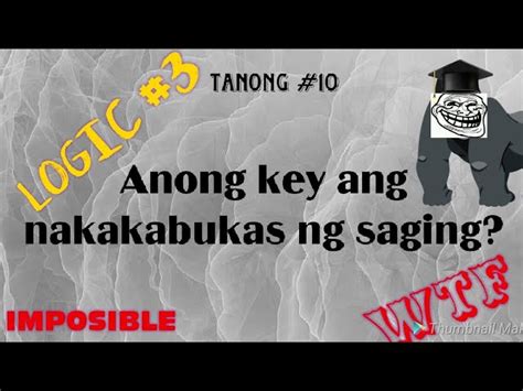 pinoy logic|funny pinoy logic.